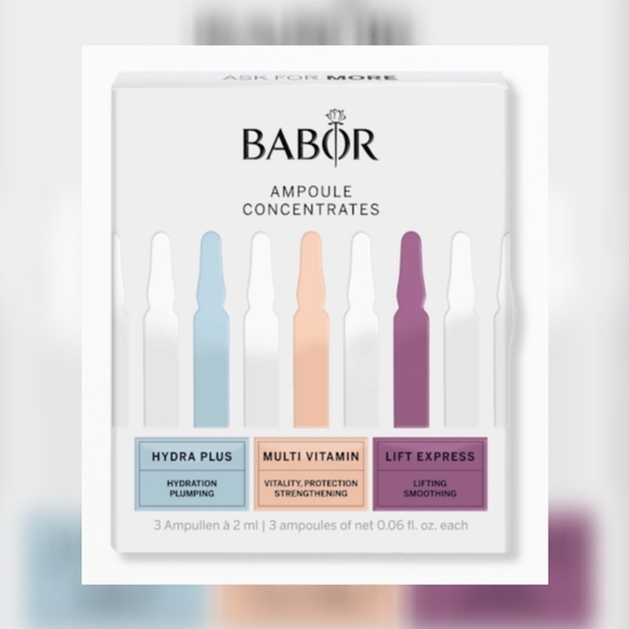 BABOR Travel Size 3-Piece Ampoule Concentrates Set NIB - Picture 1 of 8